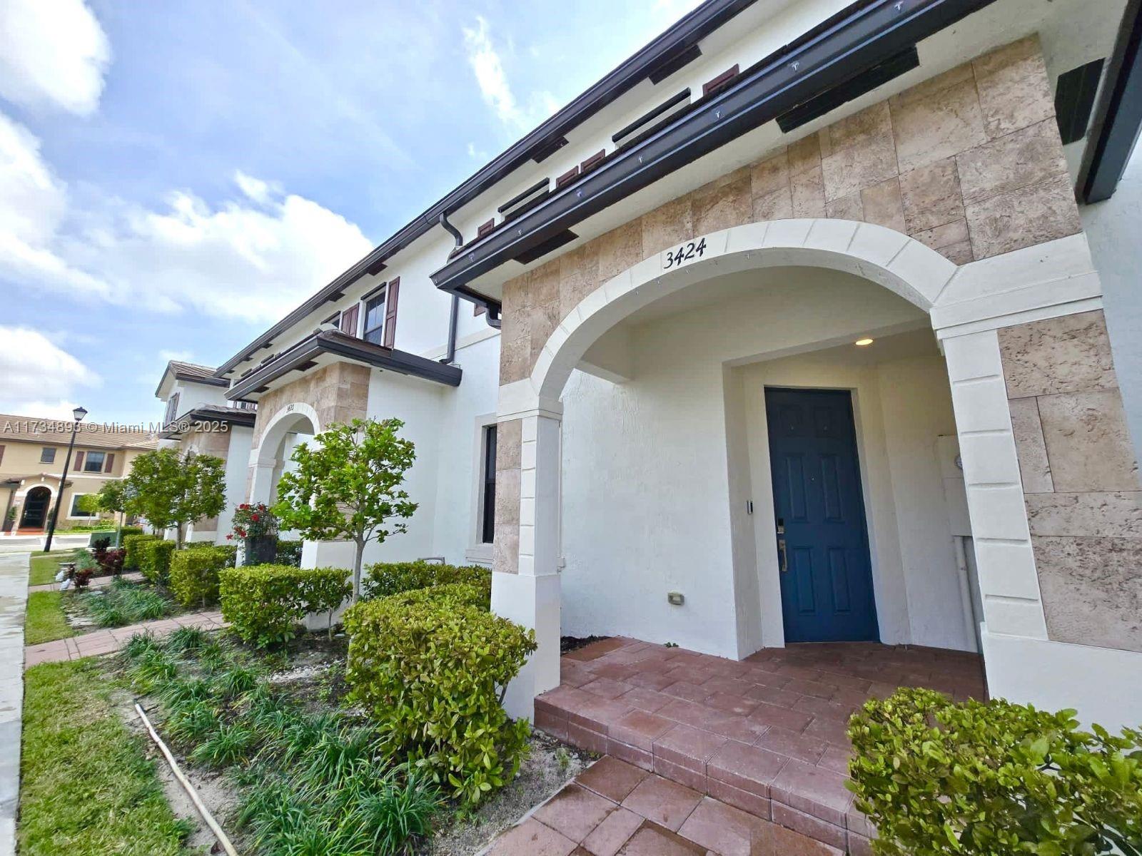Cozy Townhome in Aquabella North – Only $333/Sq. Ft.! This well-maintained home features a spacious ground floor with a fully equipped kitchen, half bath, living room, and dining area. Upstairs, the master suite includes a private bath and walk-in closet, plus two additional bedrooms sharing a bathroom. Enjoy a private terrace, ideal for outdoor relaxation. Located in Aquabella, a gated community with resort-style amenities, including two clubhouses, pools, gym, and event spaces. Prime location near I-75, Palmetto Expressway, good schools, and nice shopping and restaurants. Vacant before closing!