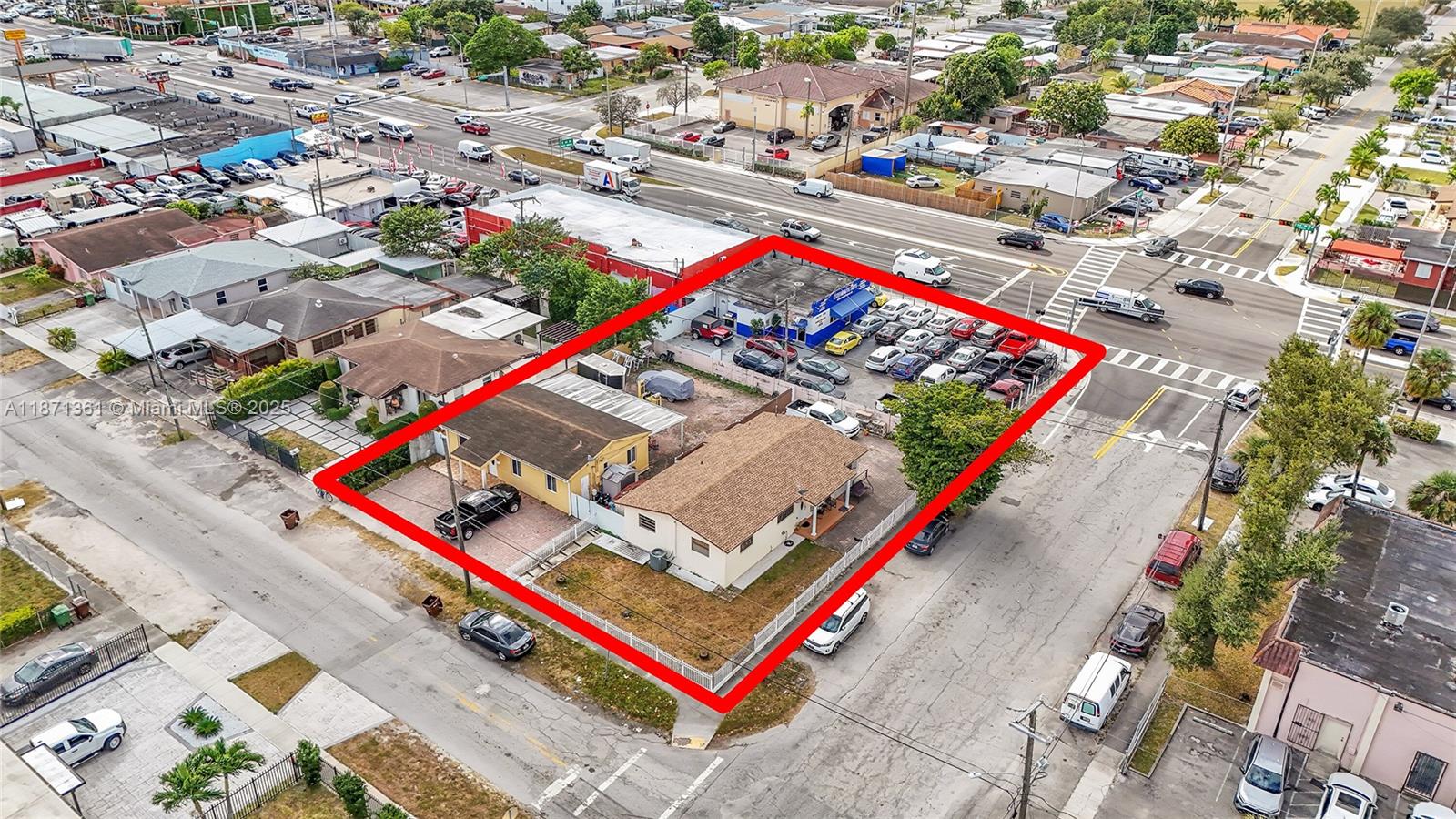 Excellent investment opportunity in Hialeah! Package of 4 properties: 2 commercial (C2) and 2 residential (R1). Includes 4265 E 8 Ave (folio 04-3105-001-3430) with office for car dealership, plus 3 adjacent parcels: 4264 E 8 Ct (folio 04-3105-001-5570), 4264 E 8 St (folio 04-3105-001-5580), and 4265 E 8 Pl (folio 04-3105-001-5430). Current tenants generate income from commercial leases and single-family rentals. Prime location with excellent visibility and access. Ideal for redevelopment, investors, or long-term hold. Asking price $3,400,000. Don’t miss this unique opportunity!