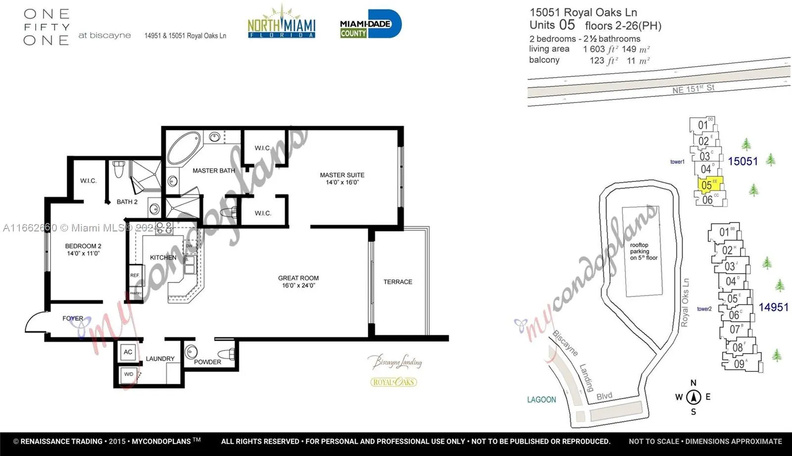 North Miami, Florida 33181, United States, 2 Bedrooms Bedrooms, ,3 BathroomsBathrooms,Residential,Pending,42832