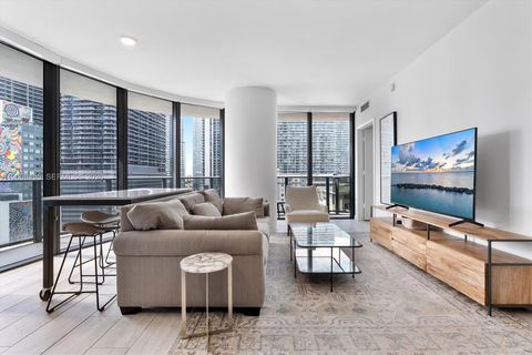 Tiny photo for 55 SW 9th St #1103, Miami, FL 33130 (MLS # A12008455)