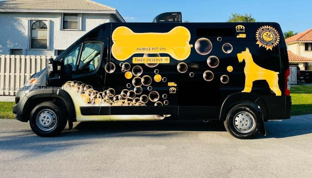 Mobile Pet Grooming Business For Sale – Turnkey & Profitable! This established mobile pet grooming service offers a perfect flexible business model, with a strong daily flow of 6 to 7 grooming appointments and an excellent growth potential. With an established and loyal customer base, a grooming app, and a 4.6-star rating on Google, this business is primed for continued success, you’ll be making money from day one!!!
Included in the sale is a fully equipped 2023 van with 28,000 miles. The van is outfitted with everything you need to start immediately, including: Bathtub, Blow dryer, Vacuum, Electric Dog grooming table and adjustable, Air conditioning,60-gallon water tank, Hot water heater New generator "Predator" installed recently in May 2024.