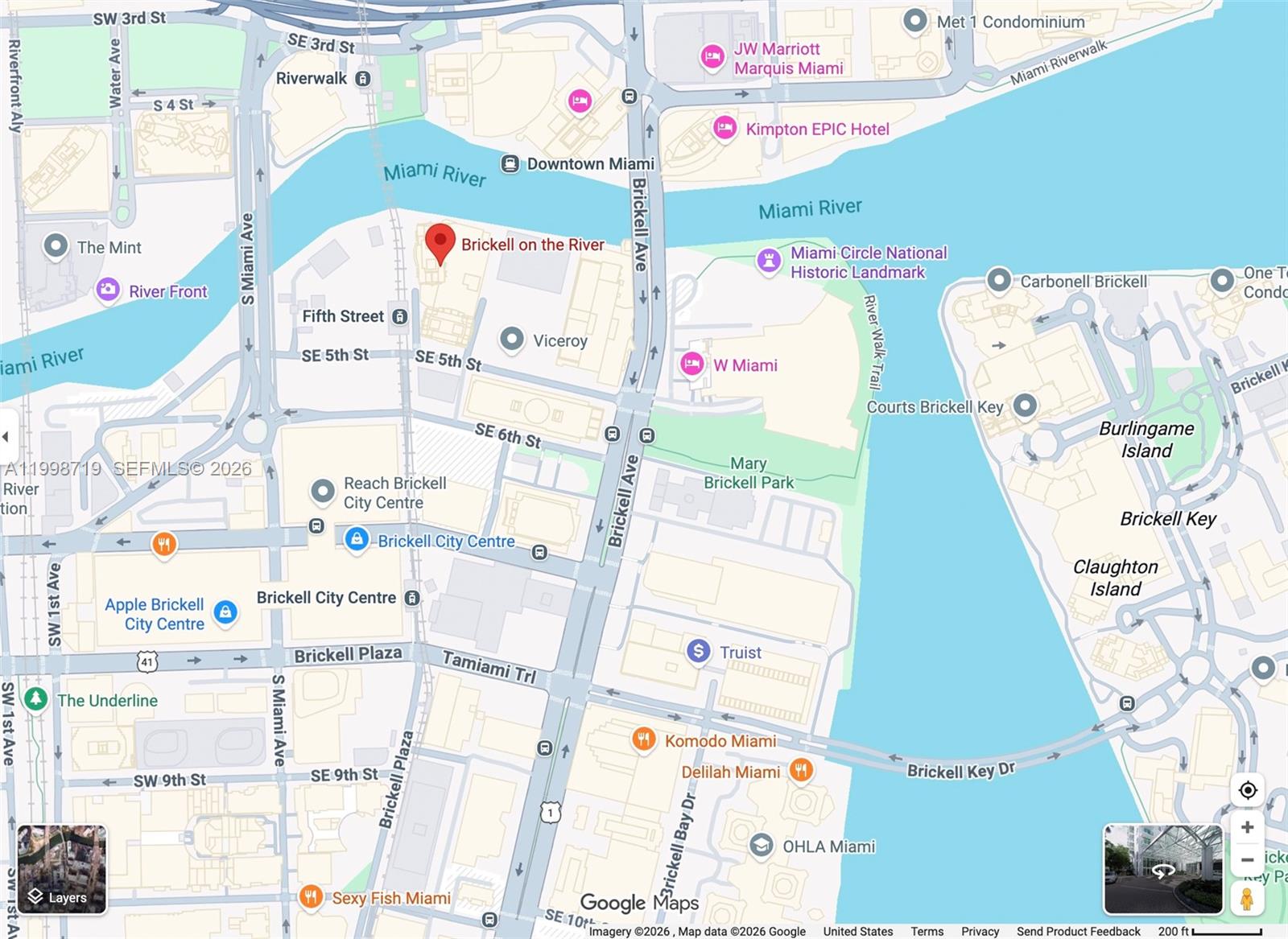 BRICKELL ON THE RIVER S T - Residential