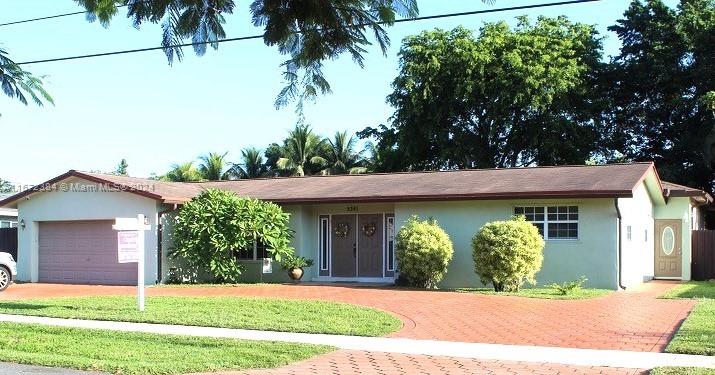 Pool home located in the heart of Broward County. Main house is a 3bed/2bath plus ample 1bed/1bath guest/in-law quarters w/separate entrance, kitchenette, living &dining room area plus bedroom with walk-in closet. Can be used for family/guest or additional income. Great neighborhood, minutes to shopping centers, highways and within walking distance to schools. Unique water view property, split-floor plan with upgraded kitchen & bathrooms. Has an amazing outdoor space to relax by the pool, also great for entertaining. Fully fenced backyard. Home also boasts: water access to neighborhood park, exterior motion sensor light security cameras and storage shed. Circular driveway. Come to see it TODAY! Hometown Heroes Program could get you up to $35k Down Payment Assistance. Call me for more info.
