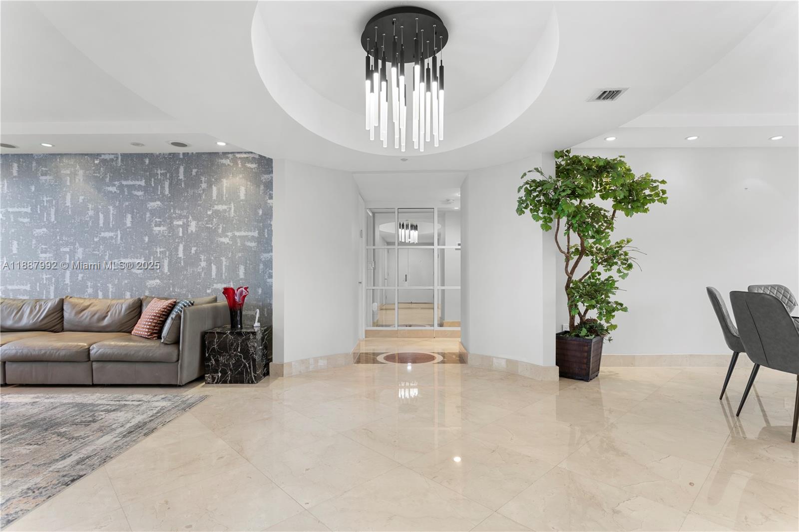 Experience the ultimate in seasonal living with this stunning rental boasting over 2,000 sq. ft. of luxurious space.This unit offers 3 spacious bedrooms, 4 elegant bathrooms, a private foyer entry, and a formal dining room. Enjoyample storage with walk-in closets and the convenience of a separate laundry room. Revel in breathtaking, directocean views from the comfort of your home. The building's premier amenities include: Concierge, 24-hour securityand valet, pool and beach services, two tennis courts, on-site restaurant, children's playroom, spa with sauna andsteam rooms, massage room, billiard room, expansive two-story gym, & dog park. Conveniently located, this rental is adjacent to shops, restaurants, and parks, making it the perfect retreat. AVAILABLE: 12/1/2025