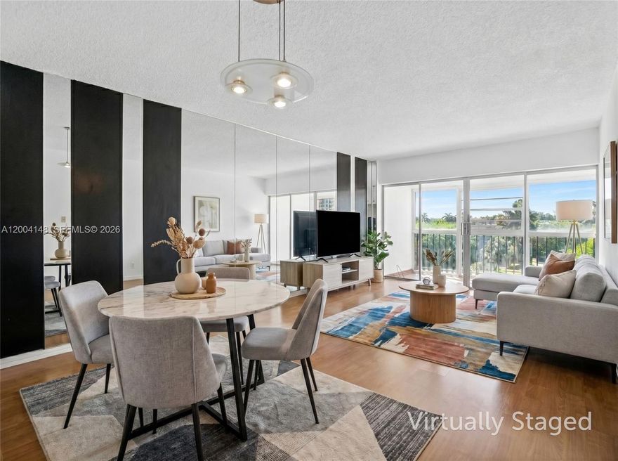 Freshly painted and NEW AC. This condo is move in ready for the new owner. Large bedroom with a lot of closet space. enclosed balcony. Easy to preview. Just minutes from Miami Int'l Airport, FIU and your favorite restaurants. The building features, elevator, laundry room and pool. Close to top rated schools. Close to FIU.