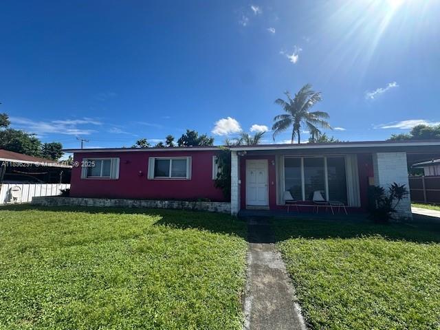 Investor Special!!! Excellent property with large front and back yard. With a little TLC, this property can be enhanced to a phenomenal gem. Spacious bedrooms, large living room and dining room, extra large hall closets and room for expansion in the backyard and a pool. The backyard has two coconut trees, a mango tree and a small area for a garden. The property can also be purchased via FHA 203K loan. Showing will take place on Saturday, October 18, 2025 from 12 noon to 2 pm.