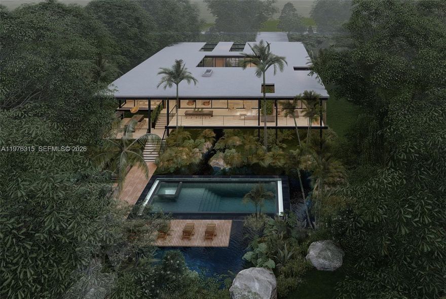 Nestled in the heart of Biscayne Gardens, this oversized plot of land offers an unparalleled canvas for your dream home or next visionary project. Surrounded by a lush landscape and mature, picturesque trees, this serene setting blends natural beauty with limitless potential.

With a conceptual architectural design crafted by the renowned firm Skywerk Development, envisioning a contemporary masterpiece that perfectly complements the environment. Imagine creating a home tailored for a wellness-focused lifestyle, with room for sports amenities, sustainable living, and even a farm-to-table garden. Whether you're looking to build a personal sanctuary or embark on a dynamic development project, the possibilities here are as expansive as the land itself.

Situated in unincorporated Miami, the zoning allows for an easier and faster development process, making this a truly rare opportunity in a highly sought-after location. The value is unmatched, and the potential is extraordinary.

Don't miss your chance to shape your vision into reality in this vibrant and desirable community.