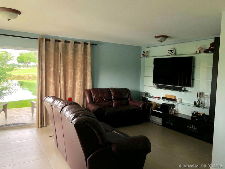 NEW HOME BUYERS HERE IS A RECENTLY UPDATED AND WELL MAINTAINED 2/2.5 CORNER TOWNHOME JUST OFF OF SUNSET AND SW 14OTH AVE. WALKING DISTANCE TO CONVENIENCE STORES, SHOPS & RESTAURANTS. CORNER UNIT WITH STUNNING SUNSET AND GOLF COURSE VIEWS. OUTDOOR PATIO AREA FOR ENTERTAINING AND AMAZINGLY QUIET NEIGHBORHOOD. NEW IMPACT WINDOWS & DOORS, THIS IS PRICED TO SELL, WONT LAST LONG. PLEASE CALL LISTING AGENT FOR SCHEDULED SHOWINGS.