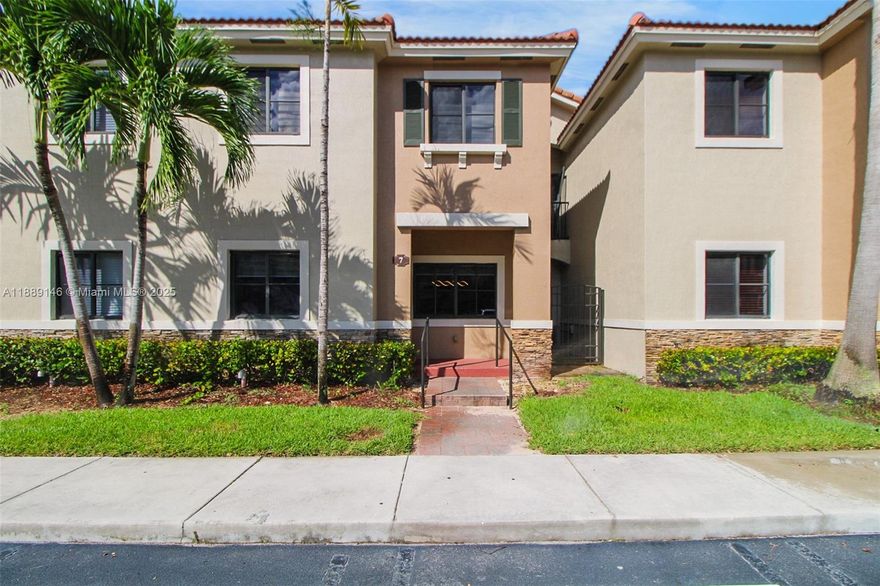 Fully updated and move-in ready 3 bed, 2 bath in the desirable Courts at Bayshore! This home features a modern kitchen with sleek cabinetry and stainless steel appliances, beautiful flooring throughout, and plenty of natural light. Enjoy the convenience of an in-unit washer & dryer and spacious living areas perfect for entertaining. The gated community offers resort-style amenities including clubhouse, pool, gym, and playgrounds. A perfect blend of comfort, style, and location in Cutler Bay!