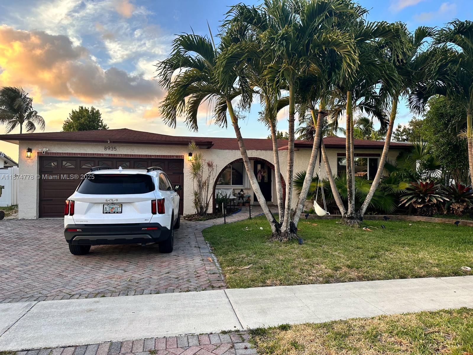 Updated Beautiful Lake front property features 3 Bedrooms and 2 Full Bath, 2 Car Garage, new a/c, new flooring throughout the home, New appliances, Smart lights, Breathtaking view of the lake, and also the salt water pool.No HOA