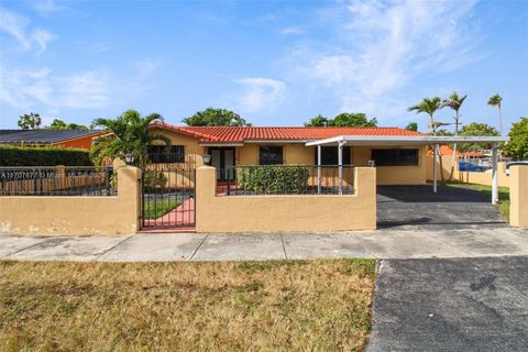 A home in Miami