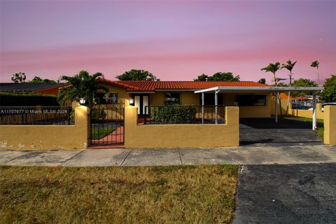 A home in Miami