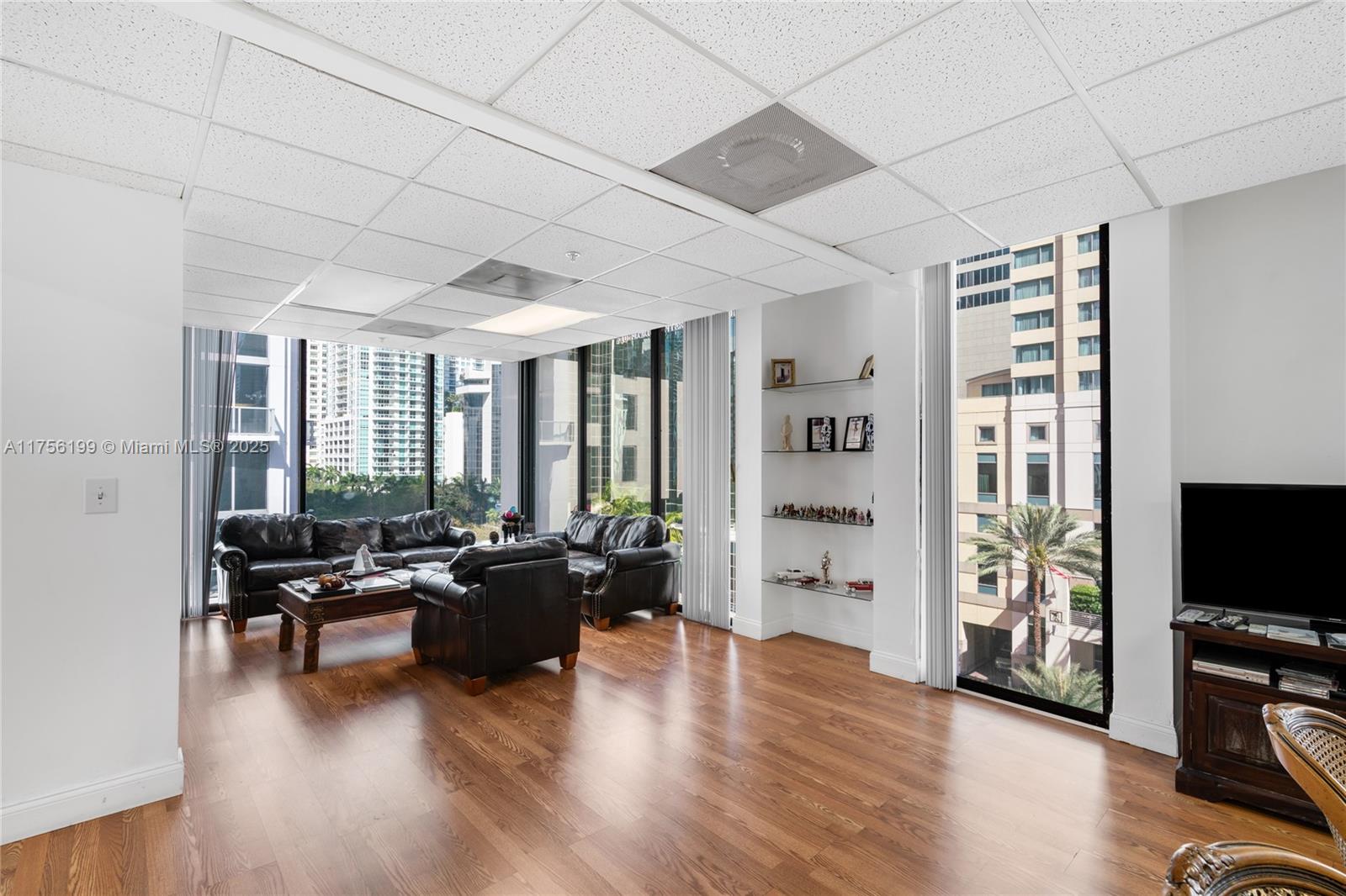 Introducing Suite 601A located in 1110 Brickell. Eight professionally laid out office spaces totaling 2,893 square feet. The office suite also features a kitchen, meeting room, and multiple closet/storage spaces. The primary office features a large corner unit with views of Brickell Avenue. 1110 Brickell is a recently renovated, boutique office building in prime location on Brickell avenue with security and check in before entering the elevators. 15 minutes from Miami International Airport, 25 minutes from Opa-Locka Executive Airport, and 5 to 10 minutes from the Brightline Miami station. Walking distance to Brickell City Centre, Mary Brickell Village, some of Miami's best restaurants, and both the metro mover and metrorail. Easy access to I-95 from multiple different directions.