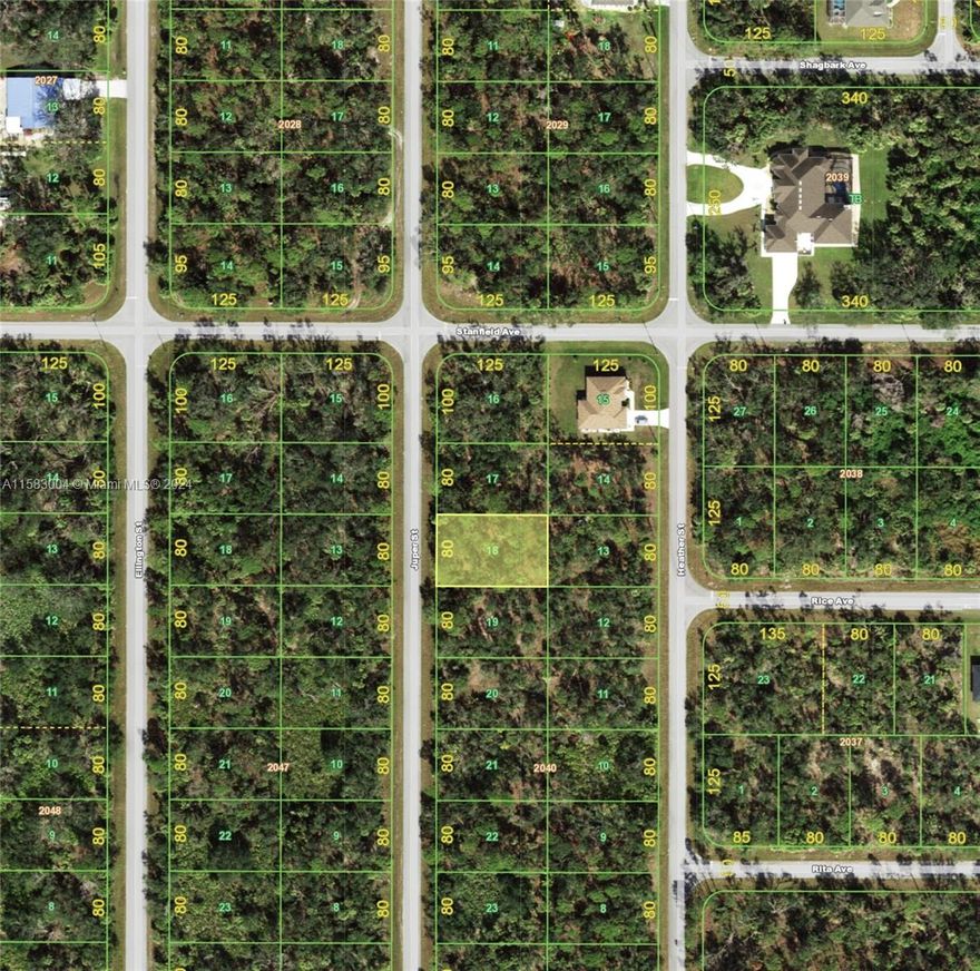 Explore the opportunity to build your dream home on a beautiful lot in the sought-after community of Port Charlotte. This property offers a natural setting that awaits transformation into a bespoke single-family home. Nestled in a tranquil area, it is perfect for those seeking a blend of privacy and accessibility. The lot is surrounded by the charm of Florida's nature and is conveniently close to shopping, dining, and entertainment options. For outdoor enthusiasts, the proximity to stunning Gulf beaches, excellent fishing, and boating opportunities make it an enviable location. This is an excellent choice for anyone looking to enjoy the peaceful yet connected lifestyle of Port Charlotte.