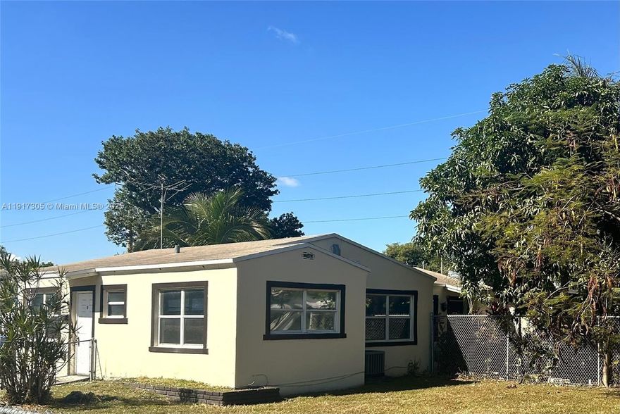 Discover an incredible investment opportunity with this Hollywood duplex on a prime corner lot just minutes from I-95. The property features two units: one is a 2-bedroom, 1-bath unit that is vacant and move-in ready with fresh paint, a new washer and dryer, and off-street parking. The second is a 2-bedroom, 2-bath unit currently occupied month-to-month, providing immediate rental income. The property also includes a convenient storage room and a spacious private patio perfect for outdoor living. Ideal for owner-occupants or investors seeking strong rental potential in a high-demand area.