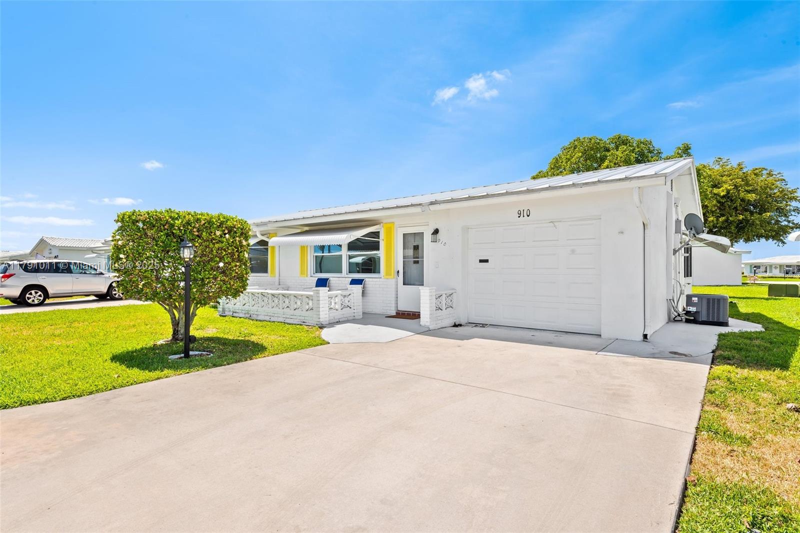 Welcome to Your Slice of Paradise in Palm Beach Leisureville! Step into this beautifully maintained single-family home nestled in the heart of the highly desirable 55+ community of Palm Beach Leisureville. This charming residence features stylish newer flooring throughout, a tastefully renovated bathroom, and the convenience of a 1-car garage—perfect for full-time living. Enjoy the vibrant, active lifestyle that Leisureville is known for, with access to a free par-3 golf course, three clubhouses, three sparkling pools, shuffleboard courts, billiards, and a well-equipped fitness center. Located just minutes from the best of Delray Beach—famous for its shopping, dining, nightlife, and sun-soaked beaches—this home offers the ideal blend of relaxation and recreation.