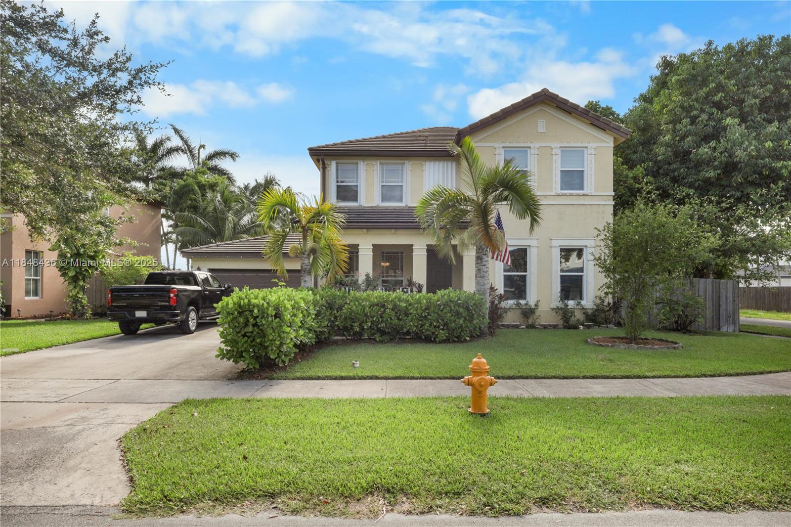 Welcome to this charming two-story home located on a desirable corner lot with NO HOA! Featuring 4 spacious bedrooms and 2.5 bathrooms, this property offers comfort, space, and convenience. The home boasts a 2021 A/C system, a dedicated laundry room, and a huge backyard with lush fruit trees—perfect for outdoor entertaining or relaxing in your own private oasis. Enjoy easy access to the Florida Turnpike and US-1, making commuting a breeze. With a prime location and a generous lot, this home is ideal for families, investors, or anyone looking for space without the hassle of HOA restrictions.
