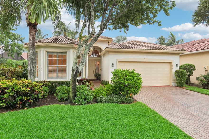 Discover this stunning 4-bedroom, 2.5-bath lakefront home in an exclusive, gated 55+ community. Featuring high
ceilings and an open floor plan, the cozy interior boasts a newer kitchen with modern appliances. Plantation
shutters. Crown molding throughout. Spacious bedrooms provide comfort and flexibility. Ample closet space. Enjoy
the serene lake views from your kitchen nook and the convenience of a 2-car garage. The community offers top of
the line amenities, including new tennis courts, bocce courts, pickleball courts, steam rooms, resort-style pool,
grand ballroom, etc. Centrally located near all major highways, shopping, doctors and restaurants. Experience the
perfect blend of luxury, comfort and convenience in this charming lakefront home. 4th bedroom used as a
den/office.