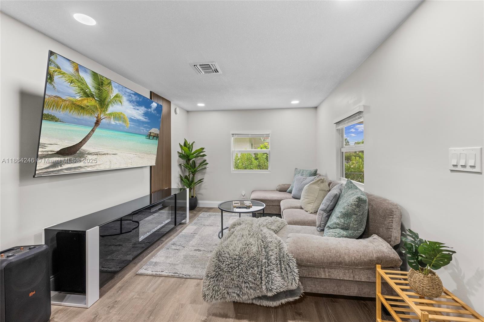 Available for annual rental, this Single-Family, 3-bedroom, 2-bathroom home is located in the desirable community of Jupiter, just 15 minutes from the beach. The property combines modern design with everyday comfort, offering bright open living spaces and a seamless flow throughout.
Enjoy the convenience of being close to restaurants, the historic Jupiter Lighthouse, parks, and the Southwest Fork of the Loxahatchee River with its 20-acre nature preserve. Outdoor features, including hammocks and a private putting green, provide a relaxed lifestyle with plenty of space to unwind.
Perfect for long-term renters seeking both tranquility and accessibility, this residence offers the ideal balance of comfort, location, and the vibrant coastal lifestyle Jupiter is known for.