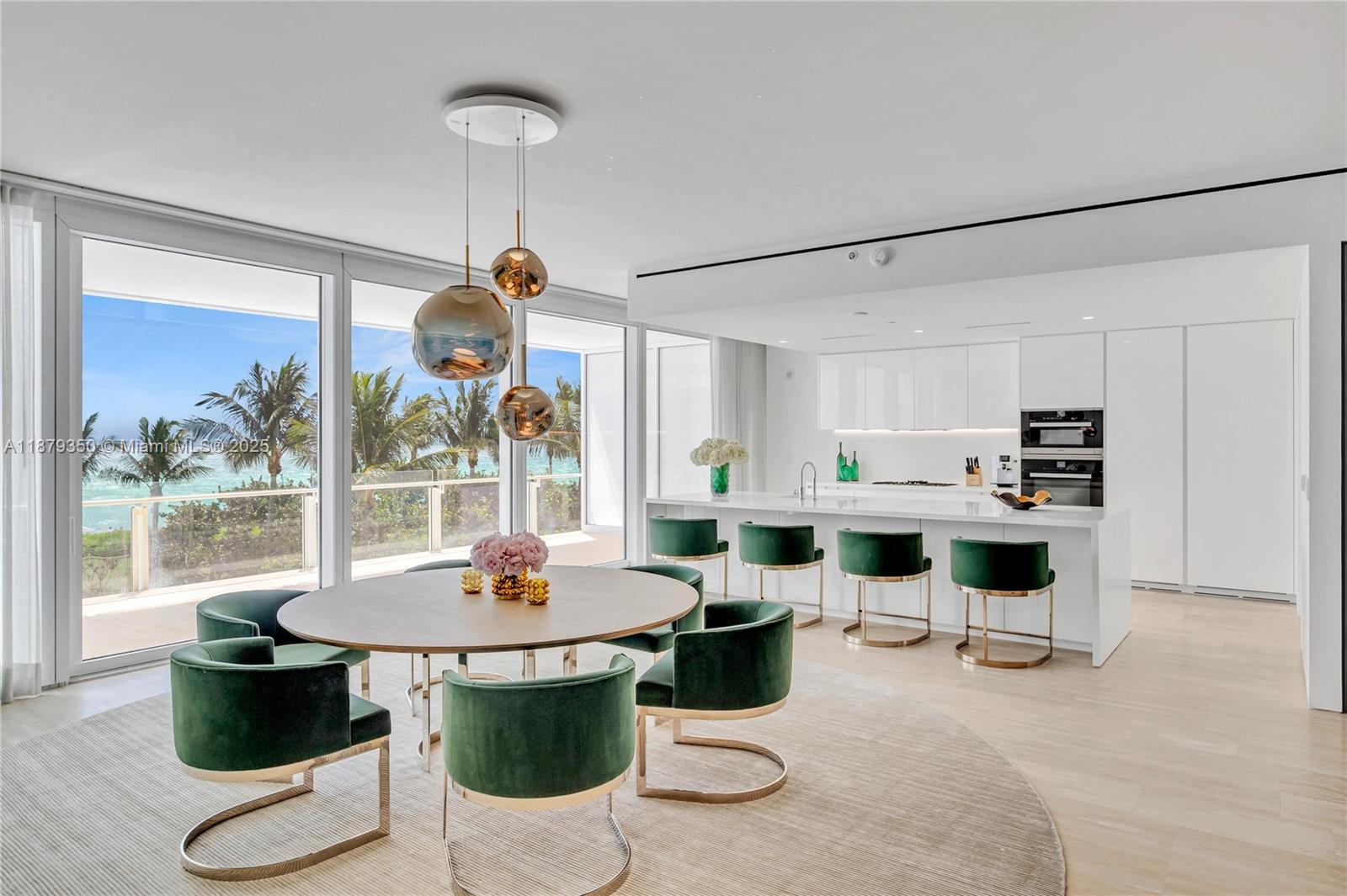 Experience the pinnacle of luxury with this RARE OCEANFRONT 2-bedroom + den, 2.5-bathroom private residence at the FOUR SEASONS SURF CLUB. Enjoy spectacular ocean views from a stylish dining area and an open entertaining kitchen, perfect for hosting gatherings. Designed by Artefacto and Molteni, this fully furnished turnkey residence offers ample closet space and a seamless transition to sophisticated living. Indulge in exclusive resident-only amenities including four pools, direct beach access, a state-of-the-art fitness center, and a tranquil spa. Savor exceptional dining at The Surf Club Restaurant by Thomas Keller. Benefit from dedicated services such as in-room dining, housekeeping, and concierge. Embrace the art of hospitality and a luxurious lifestyle in this exquisite residence.