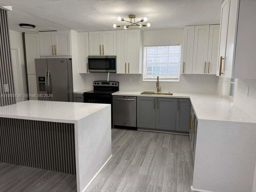 BEAUTIFULLY RENOVATED 4-BEDROOM, 2-BATH HOME FEATURING STYLISH MODERN UPGRADES THROUGHOUT. IDEALLY LOCATED JUST OFF DAVIE EXTENSION, NESTLED IN A QUIET, WELL-KEPT NEIGHBORHOOD WITH NO THROUGH TRAFFIC. THIS PARTICULAR PROPERTY SITS ON THE FINAL STREET, ENDING IN A PEACEFUL CUL-DE-SAC.

THE INTERIOR IS TRULY IMPRESSIVE, SHOWCASING A SLEEK KITCHEN WITH QUARTZ COUNTERTOPS, TWO-TONE CABINETRY ACCENTED WITH ELEGANT GOLD FINISHES, AND PORCELAIN TILE FLOORING THROUGHOUT THE HOME. THE BATHROOMS ARE EQUALLY UPGRADED, FEATURING CONTEMPORARY SHOWERS AND MODERN MIRRORS, BIG LOUNDRY ROOM.

STEP OUTSIDE TO ENJOY A SPACIOUS BACKYARD WITH A LARGE IN-GROUND POOL, PERFECT FOR RELAXING OR ENTERTAINING. THIS HOUSE IS CONVENIENTLY LOCATED NEXT TO THE TOWN OF DAVIE, OFFERING ENDLESS OPTIONS FOR SHOPPING, DINING, PARKS, AND RECREATIONAL ACTIVITIES.

NO HOA AND NO RENTAL RESTRICTIONS, MAKING THIS PROPERTY IDEAL FOR HOMEOWNERS AND INVESTORS ALIKE.