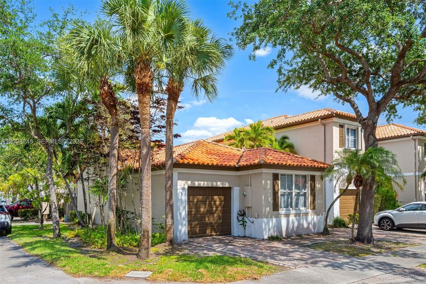 Beautifully maintained 3-bedroom, 2-bath corner-lot villa located in the highly desirable Anchorage at Miami Lakes. This rare one-story home features a functional layout with ceramic tile flooring, spacious living and dining areas, and abundant natural light throughout. The converted garage offers a flexible third bedroom, perfect for guests, a home office, or additional living needs.

Enjoy a private fenced backyard ideal for relaxing or entertaining, additional storage closet, gated community offering security, clubhouse, and pool amenities. Conveniently situated near parks, shopping, dining, and major roadways. Low HOA and a prime location make this a standout opportunity in a sought-after neighborhood. FHA and VA allowed.