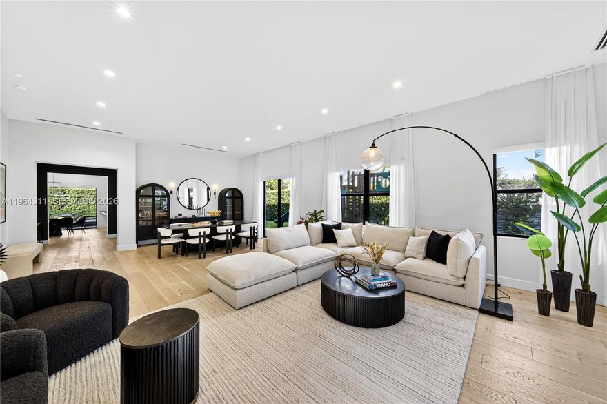 Located in the coveted High Pines, this fully renovated 5-bedroom, 4-bath residence delivers modern luxury in one of Miami’s most sought-after neighborhoods. Thoughtfully updated from top to bottom, including a brand-new metal roof, the home feels fresh, inviting, and truly turnkey.  Inside, a spacious and sun-drenched floor plan is finished with elevated details throughout and designed for effortless indoor-outdoor living. The expansive chef’s kitchen features custom Italkraft cabinetry, an oversized island, premium Miele and Sub-Zero appliances, two dishwashers, and a generous walk-in pantry.  Outside, the private backyard oasis offers a sparkling pool and a newly built outdoor kitchen, perfect for year-round entertaining.  With no detail overlooked, this is a true gem in the heart of Miami.