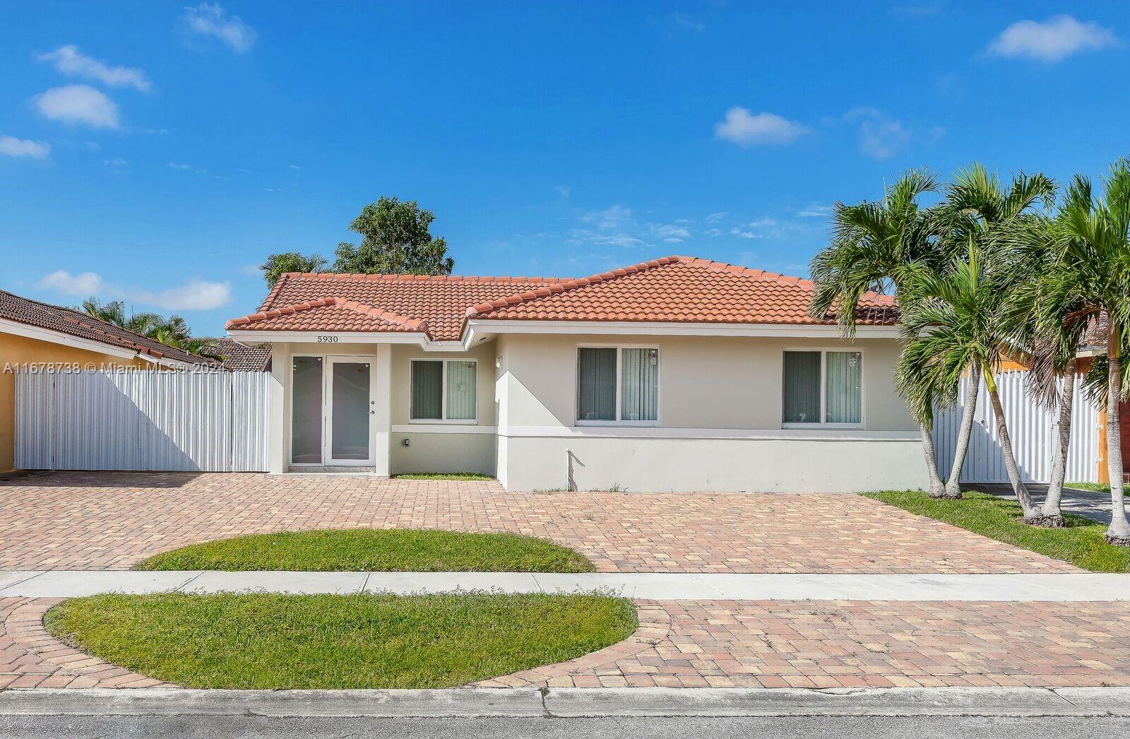 Property for Sale at 5930 Sw 147th Ct, Miami, Broward County, Florida - Bedrooms: 4 
Bathrooms: 3  - $700,000