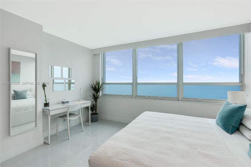 Renovated oceanfront studio at Castle Beach Club on Millionaire’s Row with no rental restrictions. Ideal for short-term rentals/Airbnb or personal use. Features tile flooring, ocean views, and resort-style amenities including direct beach access, pool, gym, valet, spa, Turkish bath, and 24/7 security. Prime Miami Beach location minutes from South Beach, Bal Harbour Shops, and Lincoln Road. Excellent investment opportunity with strong income potential.