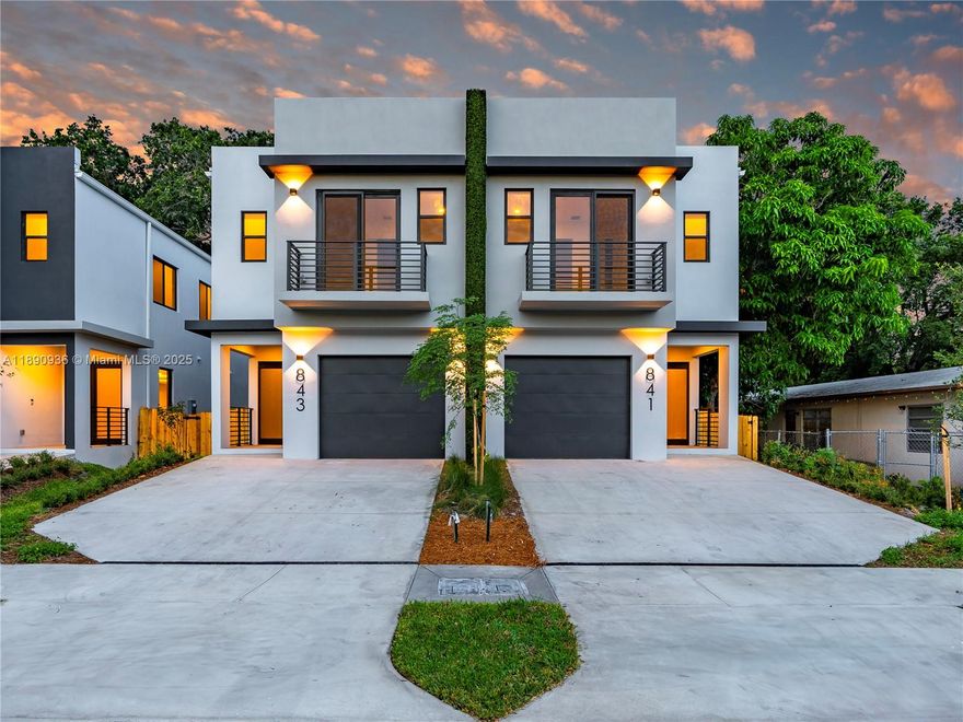 Built in 2024, this luxurious residence offers 2,949 square feet of elegantly designed living space. The home features four spacious bedrooms and three and a half bathrooms, all showcasing high-end finishes throughout. All bedrooms are conveniently located on the second floor, including a stunning primary suite with soaring ceilings, a huge walk-in closet, and a spa-inspired bathroom. Designed for both comfort and entertaining, the open layout includes abundant storage, numerous closets, and a one-car garage. Enjoy the fenced-in yard, ideal for outdoor gatherings or pets, and take a short walk to beautiful Snyder Park.