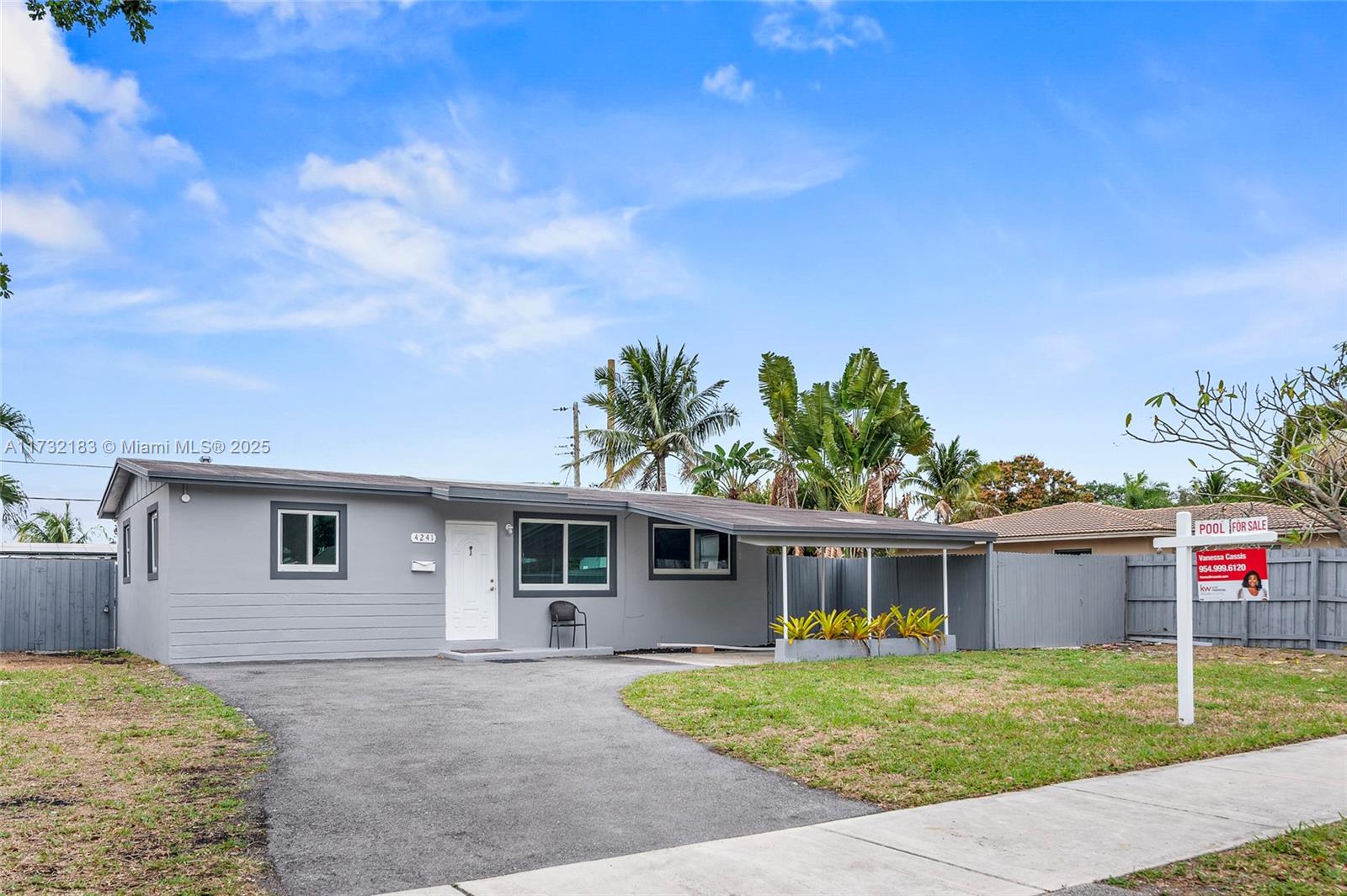 4241 Nw 12th Ave, Oakland Park, Miami-Dade County, Florida - 3 Bedrooms  
2 Bathrooms - 