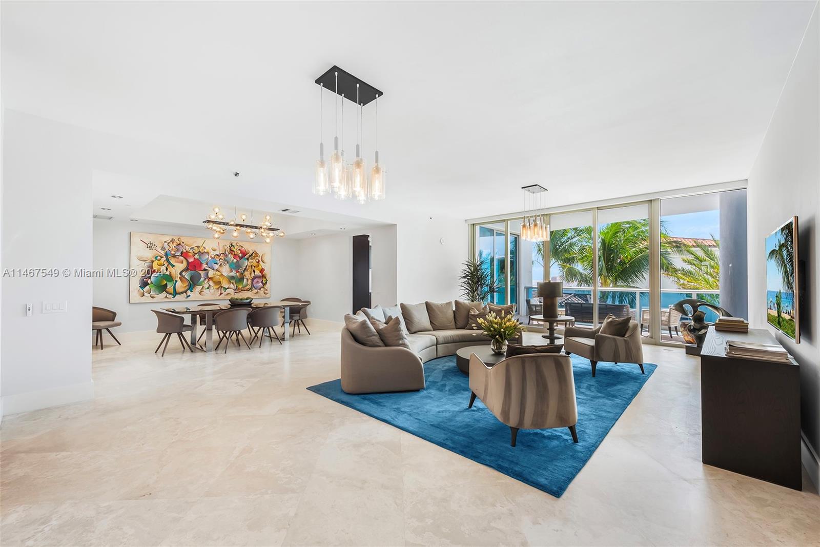Property for Sale at 5959 Collins Ave 606, Miami Beach, Miami-Dade County, Florida - Bedrooms: 5 
Bathrooms: 6  - $5,750,000