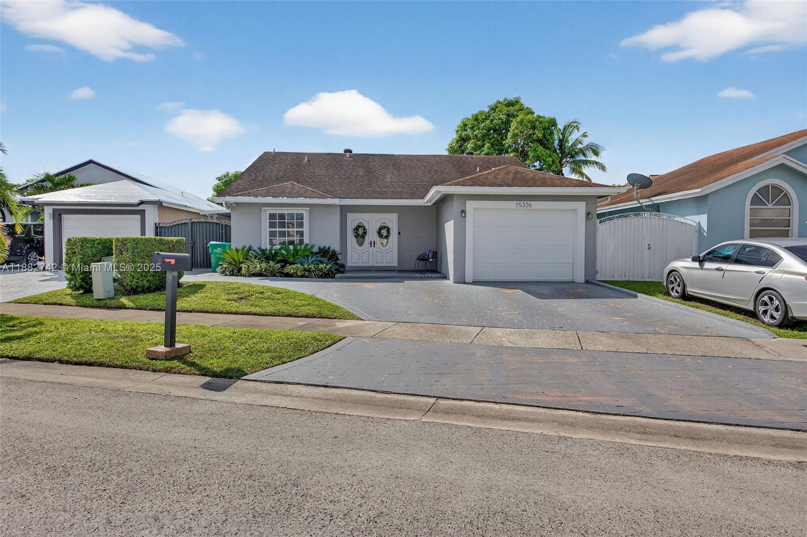 Great opportunity for this 3-bedroom, 1.5-bathroom single-family home. The garage serves as the 3rd bedroom. The property features luxury vinyl flooring throughout. Updated stainless steel appliances, washer, and dryer are included, along with a wine/beverage cooler that can easily be replaced with a dishwasher. Enjoy 2 outdoor covered terraces, a storage shed, a mango tree, and a spacious backyard. Accordion shutters protect all windows. This home is tastefully designed and located in a great neighborhood with nearby schools and shopping. By appointment only.