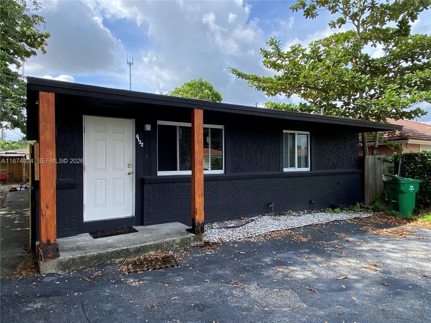 Well maintained concrete brick duplex with strong cash flow priced to sell quickly! New roof and clean curb appeal. Each unit has its own separate water and electrical meter along with ac. Ample parking can hold 6 cars and most of the land is either paved or filled with gravel keeping the lawn care bill low. Washer and dryer hookups in each unit, with private front and back door access. Owner is highly motivated and recent comparable's sold for $650k-$670k. Property will not last long, please call for showing instructions. Located 30 minutes from Ft Lauderdale Airport & 30 minutes from Miami International Airport, also minutes away from parks, grocery and retail/shopping stores and plaza's.