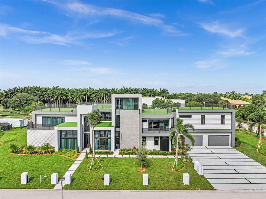 Welcome to Pacific Acres, a one of a kind project focused on safety and security in a luxury form. The community is located in one of South Florida's most desired locations, minutes away from Fort Lauderdale International Airport, Sawgrass Mills Mall, major highways, 'A' Level Schools, & more. The estate sits on a 1 acre lot and features: All concrete structure (including second floor & roofs), high-end finishes and materials, 24 foot volume ceilings, a 6,000 sf rooftop sky-deck with unparalleled views, 2,200 sf master suite with a designated closet for shoes and purses, wellness center with a commercial size Finnish sauna, massage room & steam shower, chef kitchen, elevator, state-of-the-art pool & spa, and more. Most exclusive community designed for luxury living, with maximum efficiency