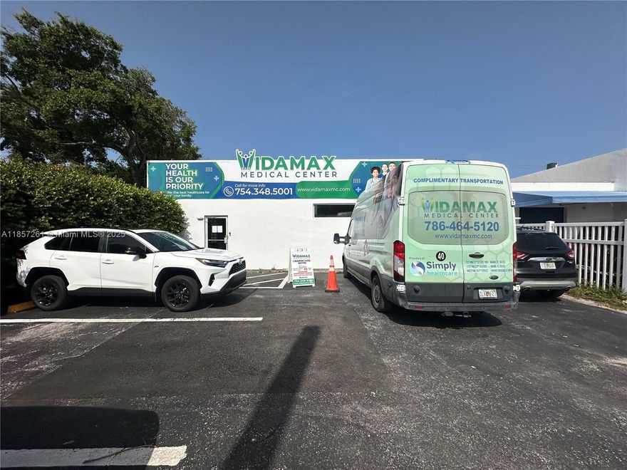 PRIME LEASE OPPORTUNITY! This high-visibility corner property, located just minutes from Downtown Hollywood, was previously built out as a wellness and medical center and is ideal for a variety of uses including daycare, museum, restaurant/bar, and more. The property offers ample street parking, front parking, and additional rear parking for convenience. Surrounded by thriving destination spots such as Hollywood Broadwalk, Young Circle/Arts Park, Hard Rock Guitar Hotel, and popular dining and retail destinations, this location provides exceptional exposure and accessibility. Don’t miss the chance to position your business in one of Hollywood’s most dynamic and growing areas! This is an NNN lease. There is CAM in addition to base rent.