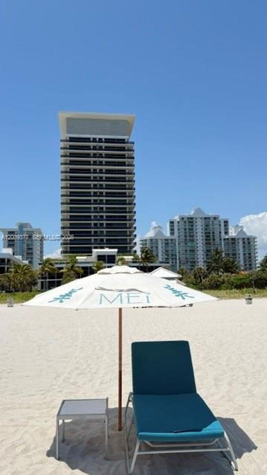 BE ONE OF THE VERY FEW TO OWN AND LIVE AT MEI, A REFINED BOUTIQUE OCEANFRONT CONDOMINIUM OF ONLY 134 DWELLINGS, AT THE NORTHERN END OF MIAMI BEACH MILLONAIRES ROW, RIGHT NEXT TO THE EMBLEMATIC BATH CLUB. THE ASIAN INSPIRED LOBBY GREETS YOU TO AMAZING AMENITIES THAT INCLUDE GYM WITH SAUNA, STEAM ROOM AND MASSAGE ROOM; AND A LOUNGE AREA WITH LIBRARY THAT CAN BE RESERVED FOR PRIVATE EVENTS. OUTDOORS THE HEATED POOL DECK WITH SEPARATE JACUZZI LEADS TO THE SCENIC BEACHWALK THAT RUNS ALONG 9 MILES FROM SOUTH POINT PARK TO BAL HARBOUR JETTY, PERFECT FOR WALKING, JOGGING OR BIKING, PASSING ICONIC HOTELS AND OCEAN VIEWS. 
BEYOND THE BEACHWALK, MEI OFFERS COMPLETE BEACH SERVICES TO ITS RESIDENTS AND THEIR GUESTS.
RESIDENCE 708 IS AN EXPANSIVE 3 BEDROOM AND 3.5 BATHROOM UNIT SUROUNDED BY ALMOST 300 SQ FT OF TERRACE WITH VIEWS TO THE CITY, THE INTRACOASTAL AND THE OCEAN. ALL ROOMS HAVE FLOOR TO CEILING HIGH IMPACT GLASS WINDOWS WITH SLIDING DORS OPENING TO THE TERRACE. THE UNIT COMES FULLY EQUIPPED WITH THE CUSTOMARY APPLIANCES AND CENTRAL COOLING AND HEATING.