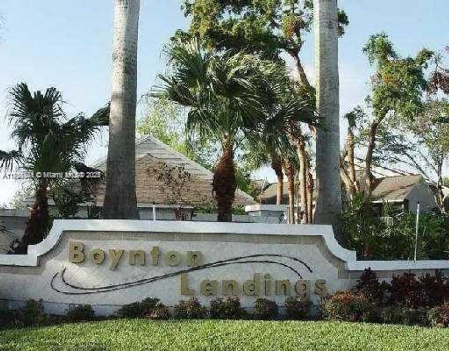 Great unit on the first floor in this ALL AGE gated community condo. Recently updated with new kitchen and newer AC unit, flooring and bathroom Vanity. Laundry room with full size washer and dryer in unit. Very low HOA. Pet friendly community. Investors dream lease right away with minimum 30 day rentals and 3x per year. Amenities include pool, tennis, indoor basketball, billiards room, fitness center and clubroom.This gated community is in the heart of Boynton Beach. Walking distance to LA Fitness, Starbucks, Restaurants, target, Publix, Boynton Beach Mall and Music Theaters. Just minutes from I-95, beach and airport. - schedule a viewing today!