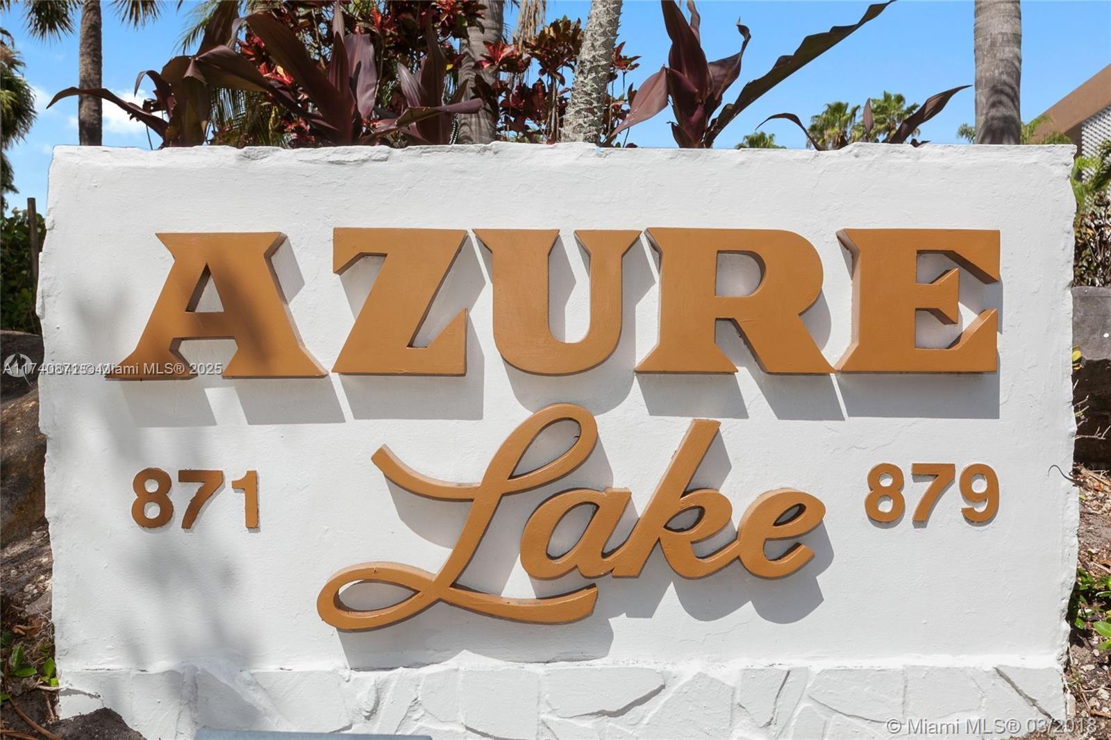 AZURE LAKE CONDO - Residential