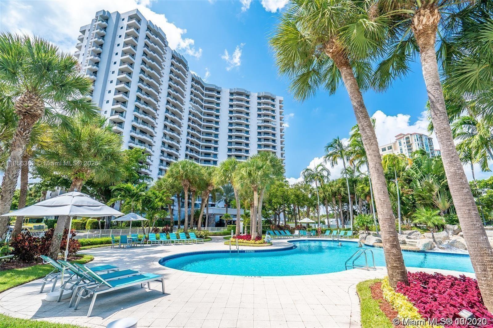 Great Opportunity, Beautiful place to live!!!!!! Gorgeous Penthouse with 2 Bedrooms and 2 Bathrooms with large closets, located in the heart of Aventura, Top Floor, with wonderful view to the golf course, the bay, the city Sunny Isles Beach. European Kitchen, steel appliances, dryer and washer in the unit. Walking distance to Aventura Mall, Publix, Restaurants. Just 5 minutes to the beach and Founders Park. Nice Amenities to enjoy!!!!