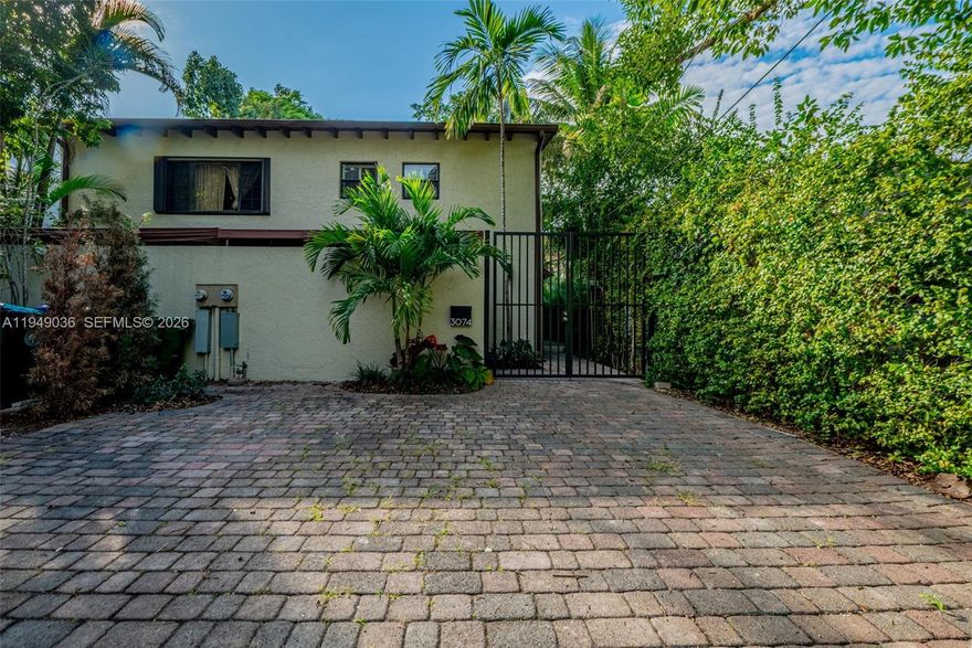 3074 McDonald  St– New Prime Listing in Coconut Grove Village
Welcome to this exciting tri-level townhouse located in the heart of the highly desirable Coconut Grove Village.Enjoy the vibrant lifestyle just steps from upscale outdoor restaurants, boutique shopping, bookstores with author events, a movie theater, and beloved annual festivals. Stroll along the waterfront and take part in the Grove’s lively community entertainment — a true paradise for pet lovers.
This home has been elegantly remodeled, featuring a brand-new, top-of-the-line kitchen with never-used premium appliances.
Highlights include:
• 2½ fully renovated bathrooms with high-quality cabinetry
• Newly installed select wood flooring and stairs
• Fresh interior paint and new baseboards throughout
• Plentiful closet space with custom built-ins
• Bright living room and kitchen with views of the private green backyard/patio
Enjoy both front and rear paved patios, each with awnings and exterior lighting — ideal for relaxed outdoor entertainment.Additional features include abundant oversized parking conveniently located at the front entrance.
Only 2 units in this  private complex there are no condo fees.
Don’t miss the opportunity to make this  unique residence your new home.
Join us at the open house and discover your perfect Coconut Grove lifestyle.