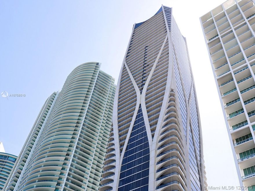 One Thousand Museum by Zaha Hadid. Miami's most prestigious new residential tower, blurs the lines between art & architecture. Limited collection of museum quality residences, offering an unprecedented level of service and amenities. Half-floor residence features a flow-through floor plan with unobstructed Biscayne Bay and Atlantic Ocean Views, 4 bedrooms, 5.5 baths, including an exquisite master suite, great room and service quarters. (Fully furnished unit and that the price includes all the furniture.)
