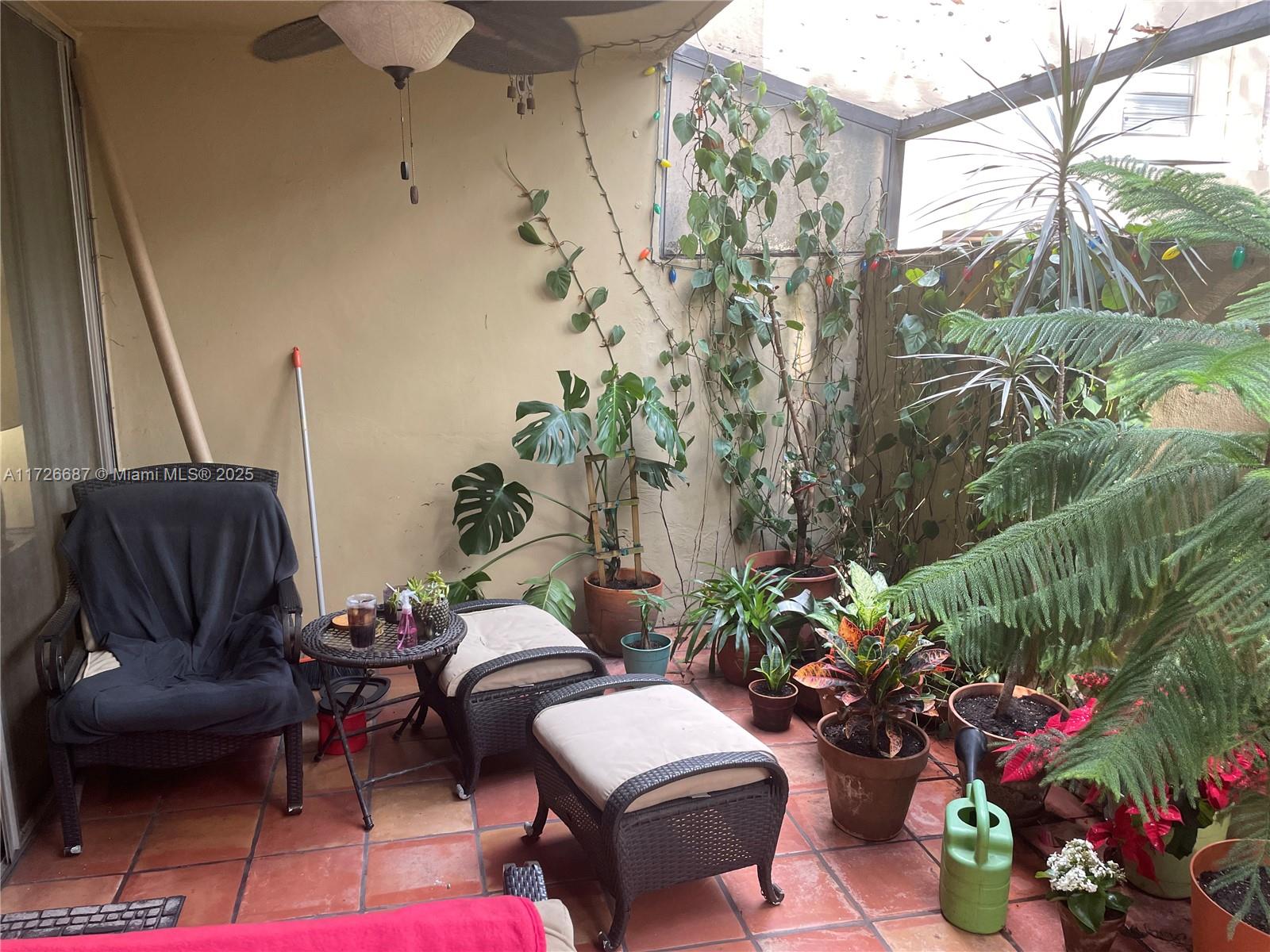 Nestled on a serene corner lot, this spacious 2-bedroom, 2-bathroom condo offers a perfect blend of comfort and convenience. With a private entrance and added security, you'll enjoy both peace of mind and privacy. Step inside and be greeted by a bright, airy layout featuring formal living and dining rooms, ideal for both relaxation and entertaining. Large windows overlook a tranquil garden view, creating a calming atmosphere throughout the home. Unit is being sold as is. Showings need 24 hours notice.