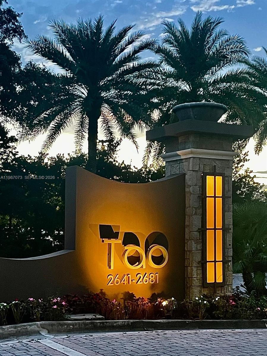 TAO SAWGRASS CONDOMINIUM - Residential Lease