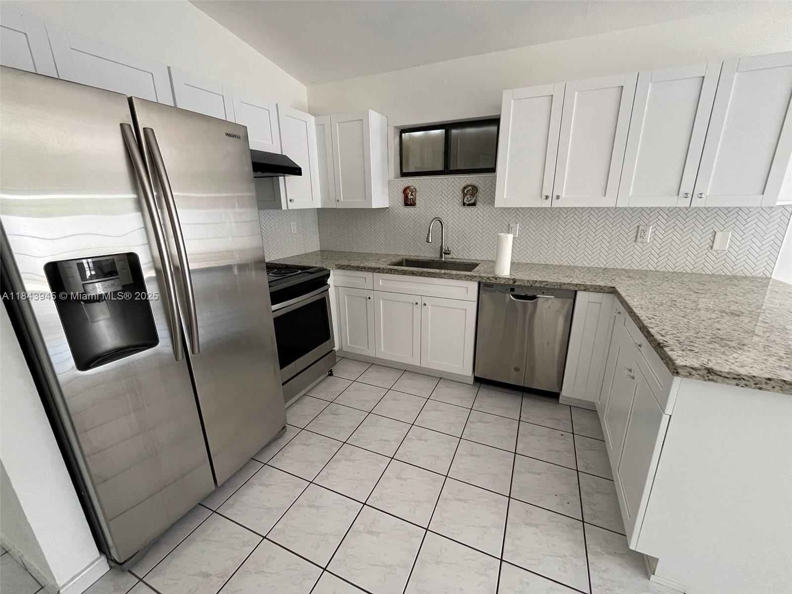 Impeccable Move-in ready 3 Bdrm/2 Bathroom cozy single family home with NO HOA!! Sits on a 3,405 SqFt LOT with back-yard patio ideal for entertaining & BBQs.
Tiled throughout (NO CARPET!), hurricane shutters, & high ceilings make it a super bright home. NEW ROOF, renovated kitchen & Master Bthrm with GRANITE TOPS, inviting breakfast area, herringbone backsplash & ST STEEL appliances. Large Master Bedroom with walk-in closet. Side by side Washer & Dryer.
Home's strategically located in a great family friendly neighborhood in the heart of Hialeah close to great schools, shopping centers, restaurants, supermarkets, Palmetto General Hospital, Huge CARL F SLADE PARK with tennis, kids' playground, basketball & much more. Easy access to 826 expressway & Okeechobee Rd.