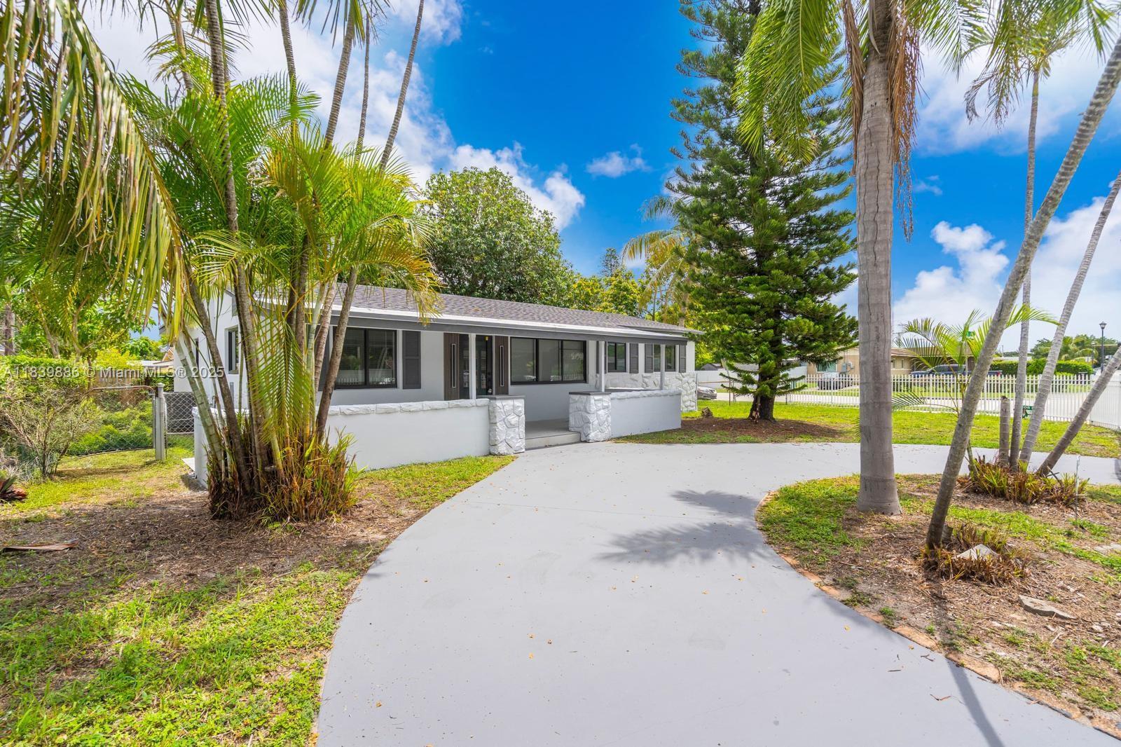 RARE TO FIND! This spectacular single family home is completely remodeled with 4 bedrooms and 2 bath centrally located. Close to the famous Hard Rock Stadium, Florida Turnpike, shopping and much more. Tastefully remodeled with attention to detail. New roof, New impact windows and doors. Brand new appliances. Nice backyard to gather with friends and family also with sufficient space to build a pool. Easy to show!!