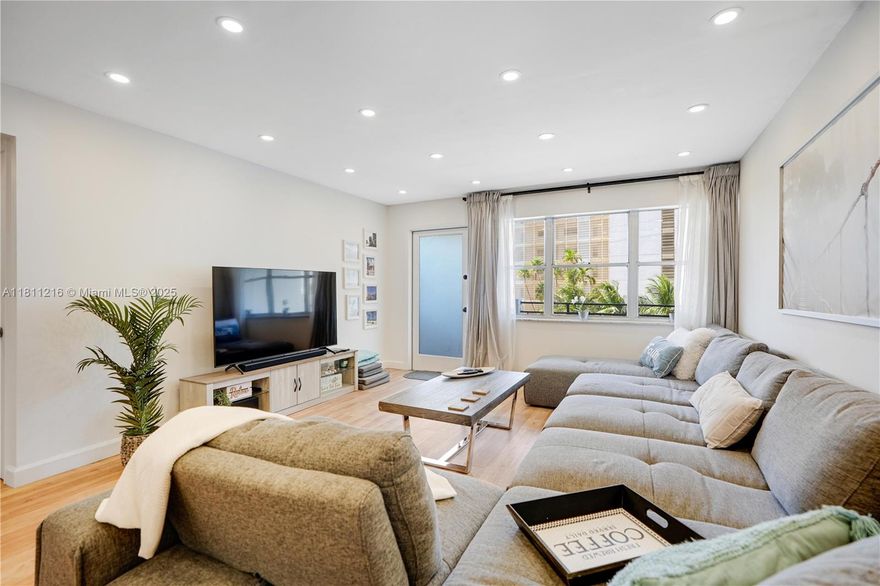 Beautifully renovated 2-bed, 2-bath condo in the sought-after Golden Isles community! Features quality finishes, a modern impeccable kitchen with quartz countertops, updated baths, and a spacious walk-in closet. Smooth ceilings (no popcorn) create a clean, contemporary feel. Amenities include a waterfront pool with canal views, fitness room, social lounge, laundry facilities, and one assigned parking. A full-reserves-funded building has passed its 40-year inspection and is undergoing its 50-year recertification with no current assessments. Flexible 30-day rentals up to 12x/year from day one. Pet & investor-friendly. Prime Hallandale Beach location near beaches, shopping, dining, and Gulfstream Park. Move-in ready for seasonal or full-time living!