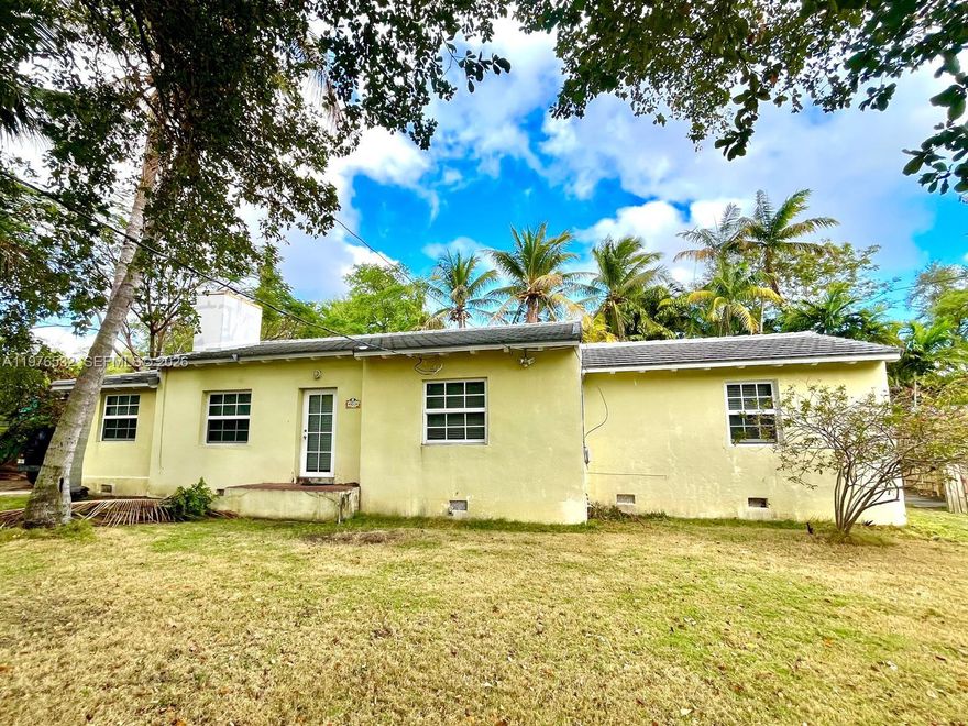 Discover the untapped potential of this rare gem in the heart of Miami! Nestled in the Springs Garden Neighborhood, this 1937 charmer sits on a large double lot offering endless possibilities for a pool, landscaping, or even expansion in one of Miami's most centralized neighborhoods.
The home retains its timeless appeal through original hardwood floors, a newer roof, and a detached garage that presents a versatile opportunity to transform it into a home gym, art studio, or guest retreat.
Priced to sell quickly, this property is a canvas for visionaries. It's primed for a thoughtful rehab, where your creativity can unlock substantial equity in a market craving unique, personalized homes. Imagine modernizing the layout, adding en-suites, or creating an outdoor oasis on that expansive lot, all while capitalizing on Spring Gardens' rising values near downtown Miami, Brickell, trendy Wynwood, and easy access to FL-836 and I-95.
Ideal for investors, flippers, or dream-home builders seeking a project with solid bones and a prime location. Don't miss this opportunity to craft your masterpiece.