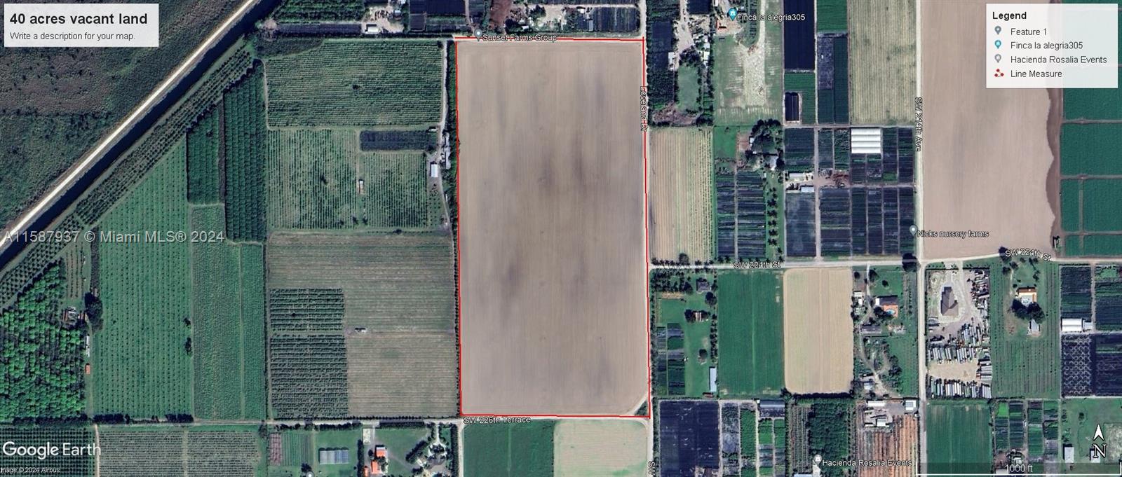 • An excellent and unique large parcel of land perfect for many differing uses
• An important asset ready to appreciate
• Potential excellent soil, with good drainage for large scale grower’s needs
Could be split into smaller parcels and sold immediately at a profit.
• Close to several residential areas of 5 acres and higher density development. property is in path of progress
• Presently could develop one to eight elegant estates with out-buildings and landscaping
The perimeter on a major dedicated county road making value added (217th av.) to whole parcel
• The excellent soil and pleasant grove-like surroundings makes a fine up-scale living.
This is an investment parcel to be utilized in a variety of modes while waiting change in zoning .