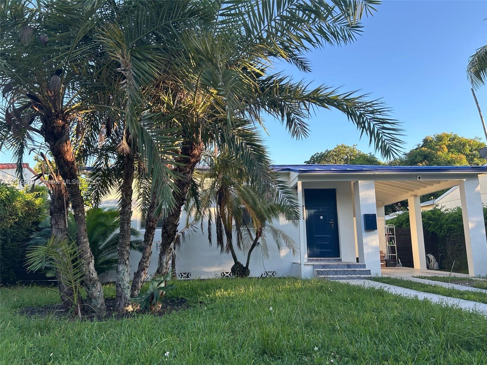 Nicest home in the area — WON'T LAST!
Professionally landscaped and thoughtfully updated with NEW hurricane impact windows, NEW kitchen/appliances, NEW metal roof, NEW electrical panel and a fully upgraded modern bathroom. Features oversized lot with HUGE backyard—ideal for entertaining or future development. Additional family room with garden views offers flexible living space. Covered carport can be converted into a guest suite for added value. Located in a quiet neighborhood, walkable to parks, pool, tennis courts and library. Minutes to Brickell’s vibrant lifestyle, world-class dining, and financial district.